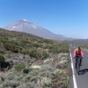 Cesta z razgledom - v ozadju Pico del Teide