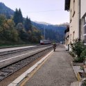Prihod z vlakom v Podbrdo